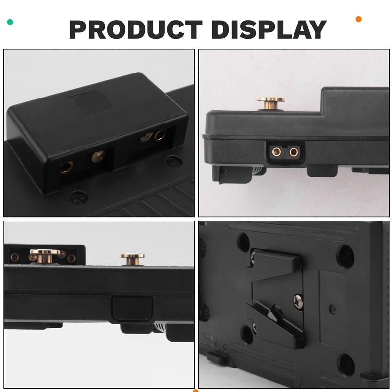 V Mount Battery - ABZZ: placa adaptadora para cámaras réflex