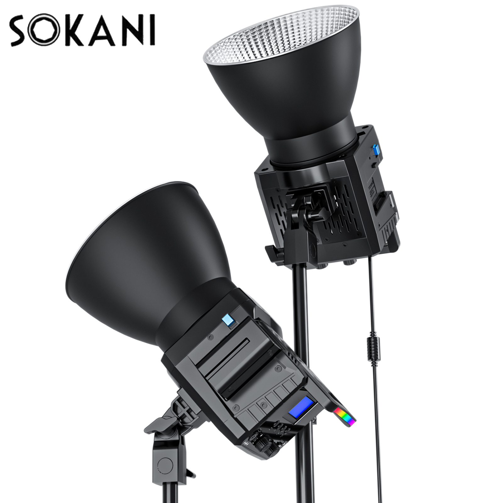 Photography Lighting For Outdoors - Sokani X100 RGB/bicolore 100W luz diurna