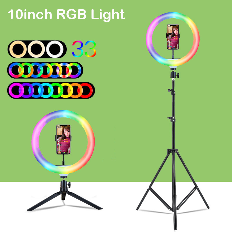 Stand Lighting Photography - Aro de Luz LED RGB de
