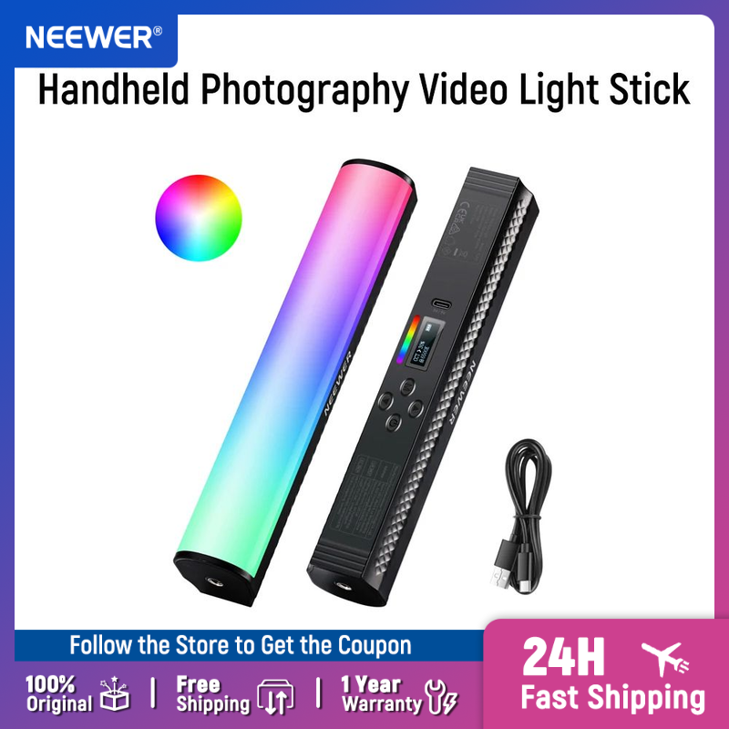Photography Lighting App - NEEWER-varita de luz RGB con Control