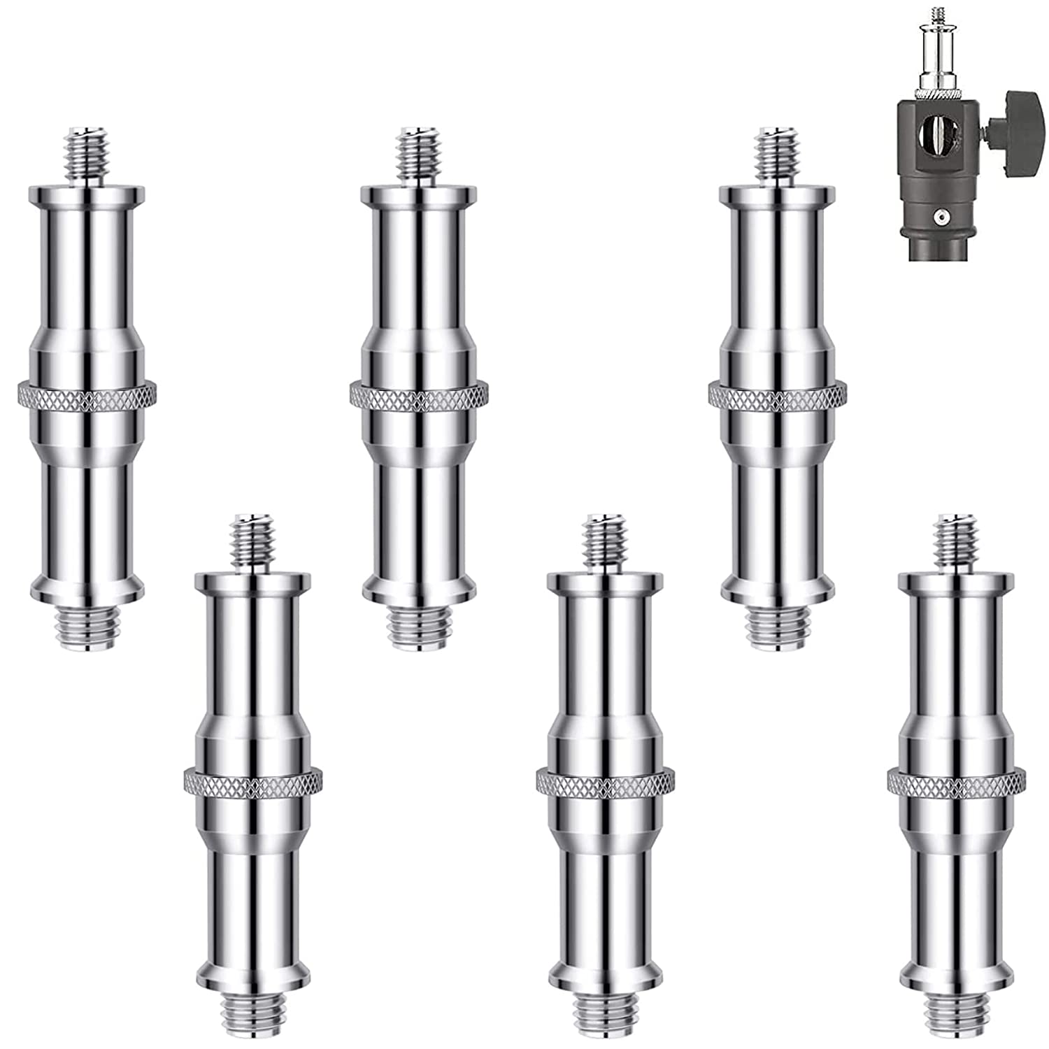 Photography Lighting Tools - Selens-adaptador estándar de 3/8 a 1/4,