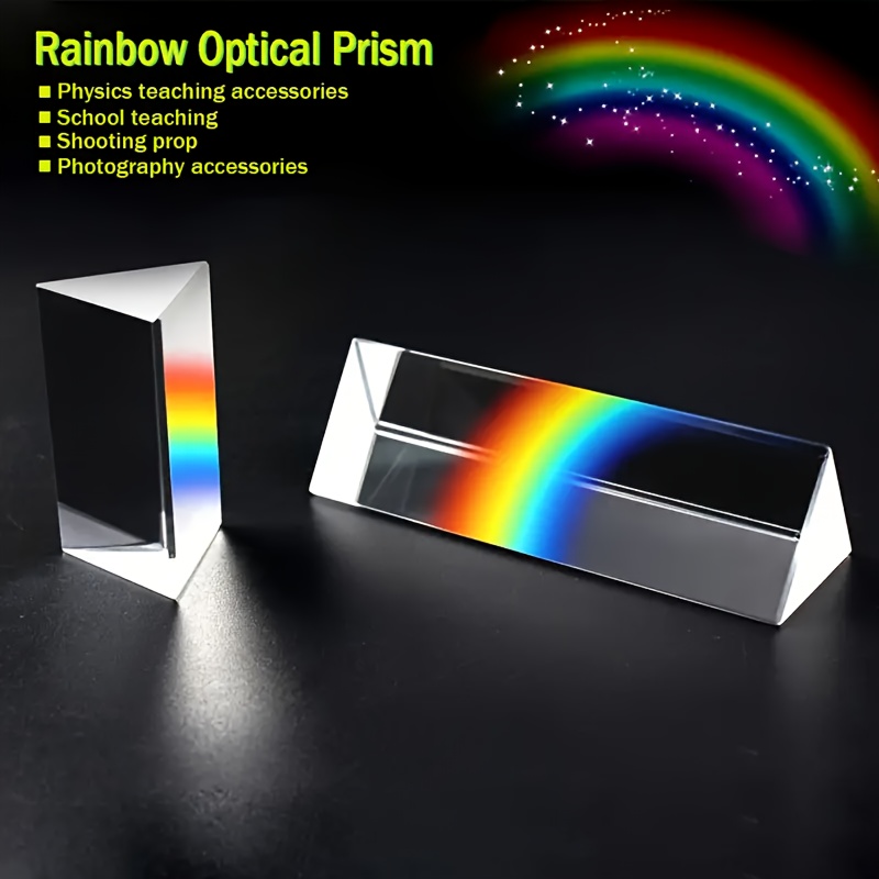 Photography Lighting Tools - Prisma de Refracción Espectral de Vidrio