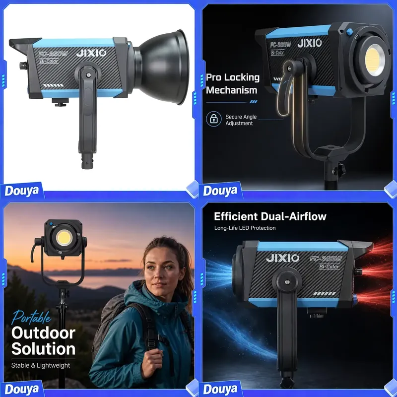 Photography Lighting App - Luz LED de Estudio de 380W