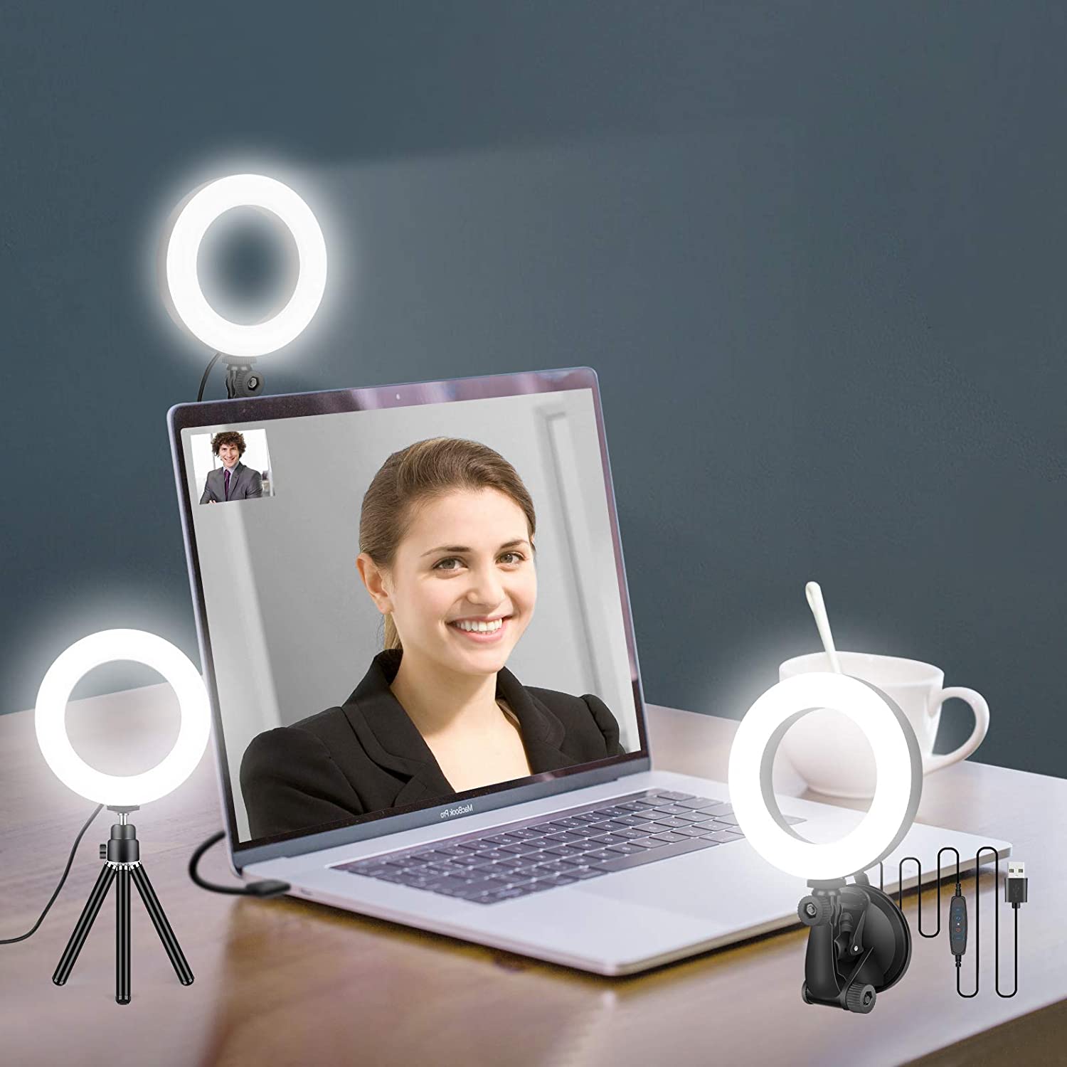Stand Lighting Photography - Anillo de luz de 16 cm