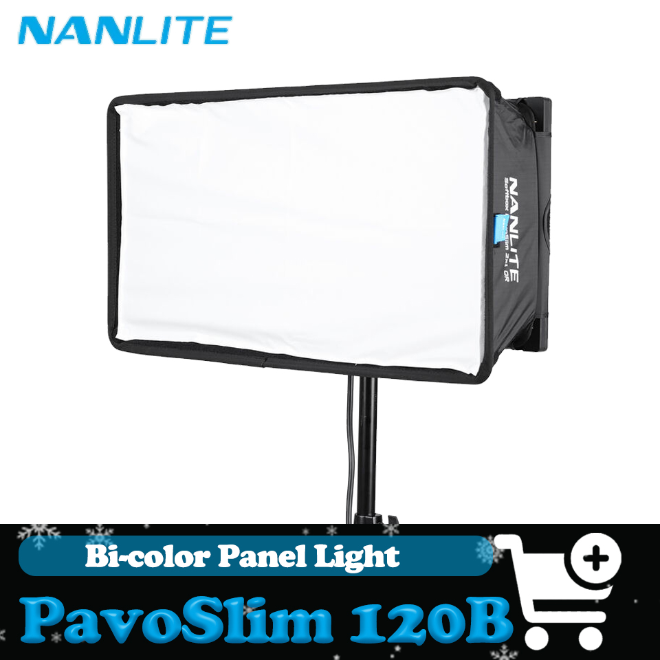 Photography Lighting App - Nanlite PavoSlim 120B Panel de luz