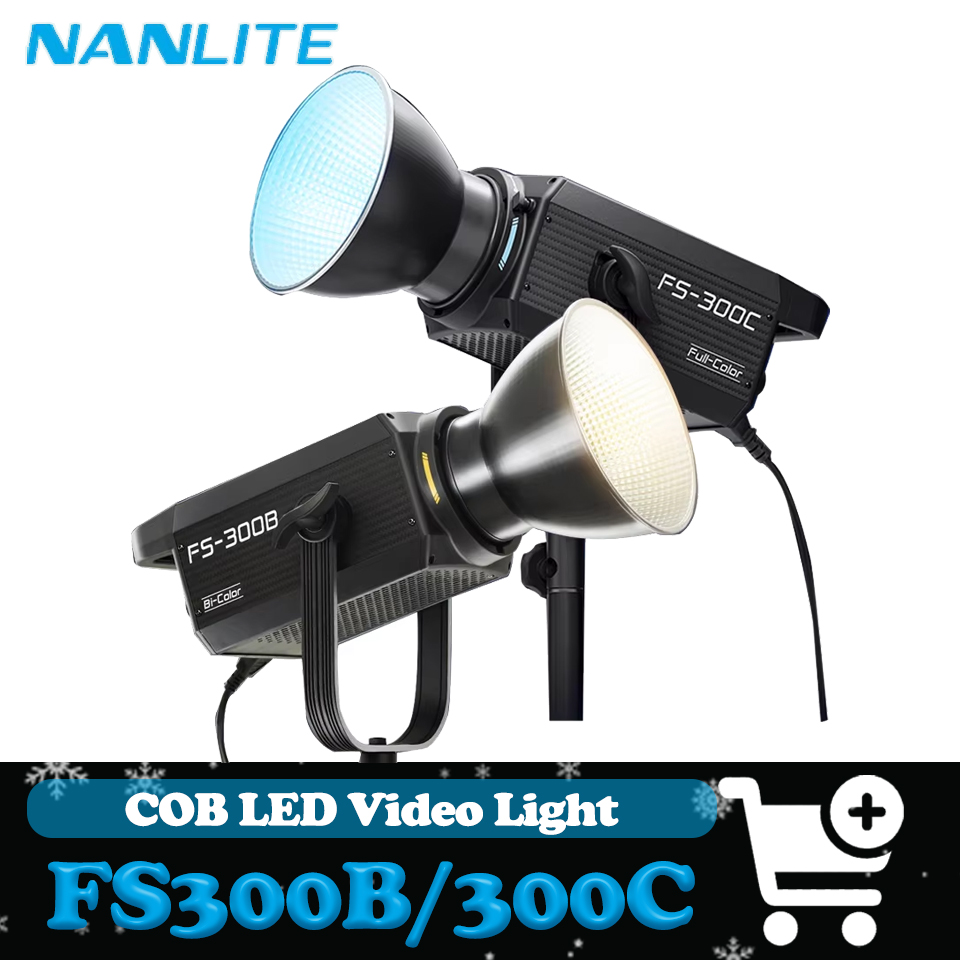 Photography Lighting App - Nanlite FS-300C FS-300B Luz de vídeo