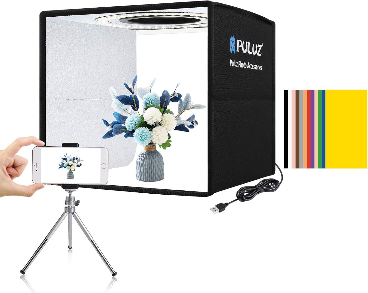 Panel de Luz LED RGB con Contr - Photography Lighting App reseña y precio