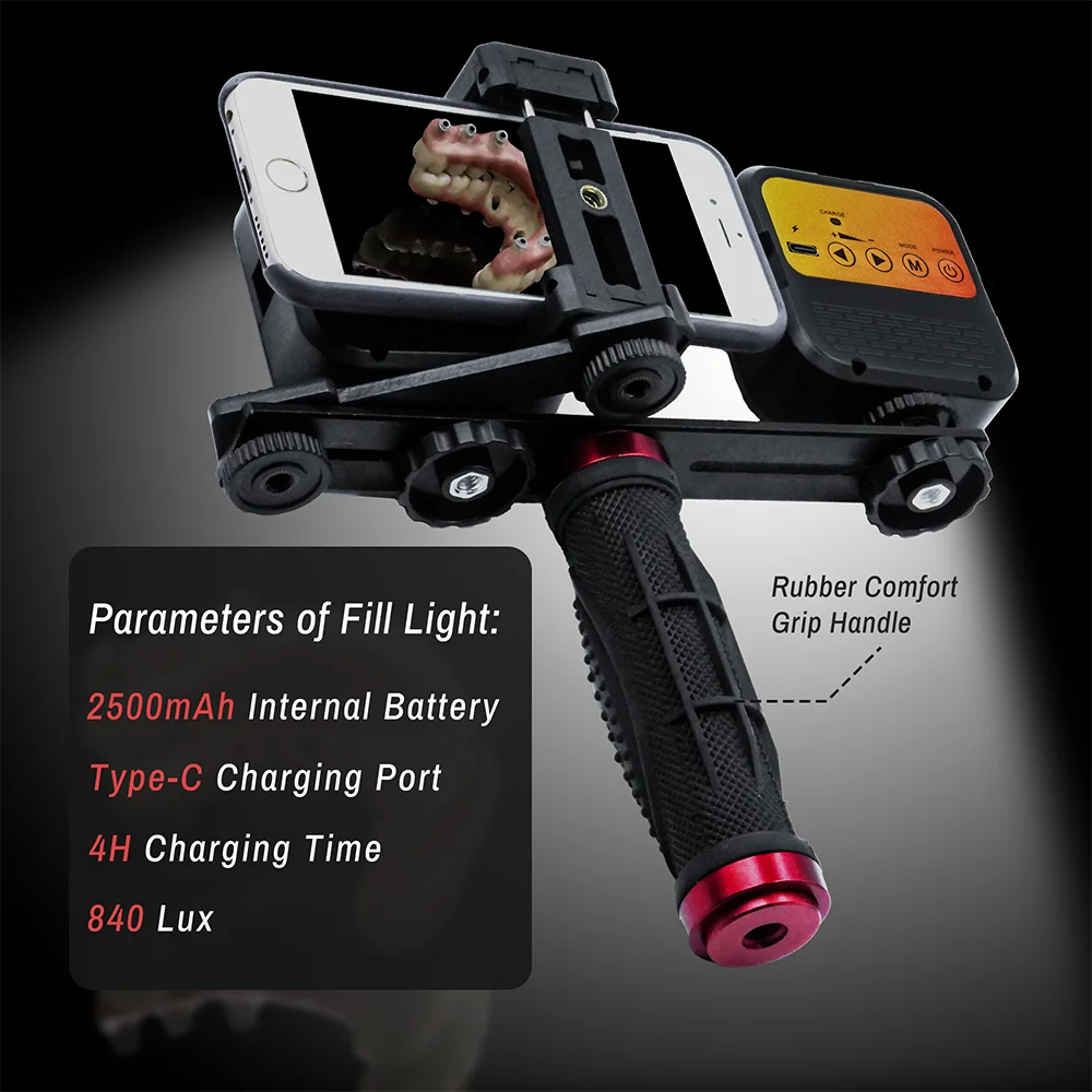 Luz LED intraoral para fotogra - Photography Lighting Lamp reseña y precio