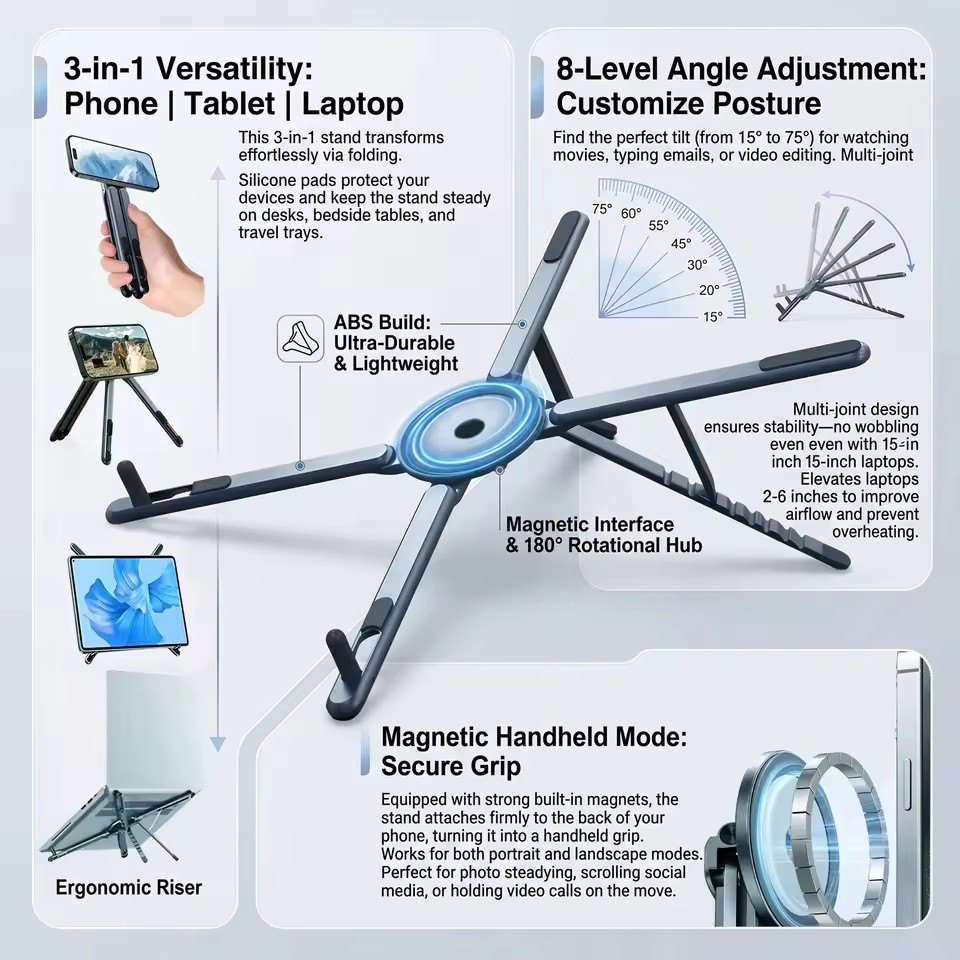 Soporte Magnético Portátil par - Stand Lighting Photography reseña y precio