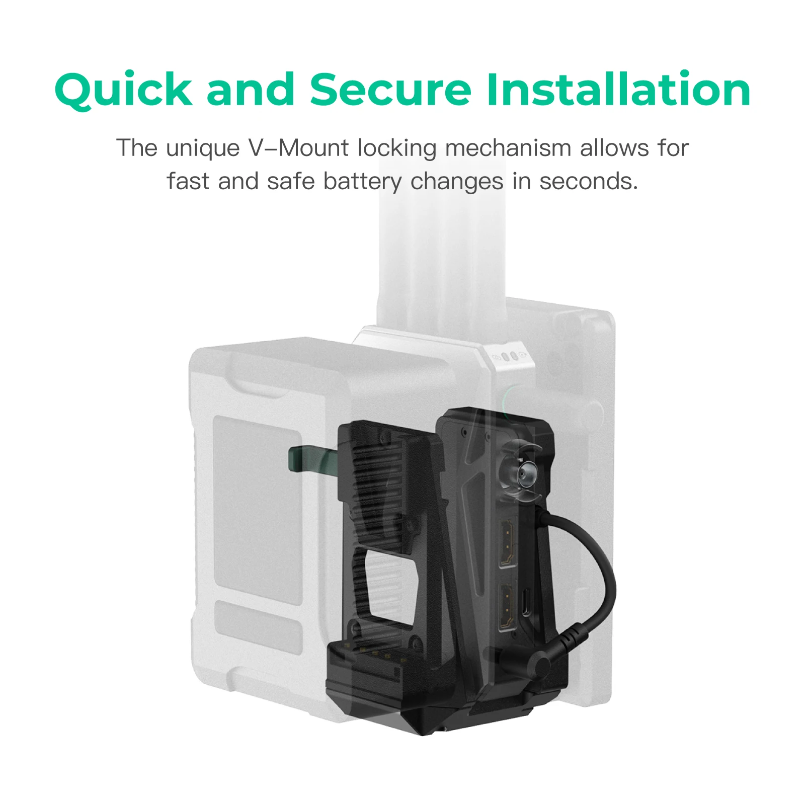 Adaptador Accsoon V-Lock para  - V Mount Battery reseña y precio