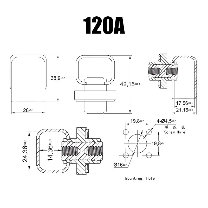 Bloque de terminales de baterí - V Mount Battery reseña y precio