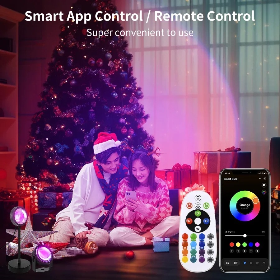 Tuya-proyector Led inteligente - Photography Lighting App reseña y precio