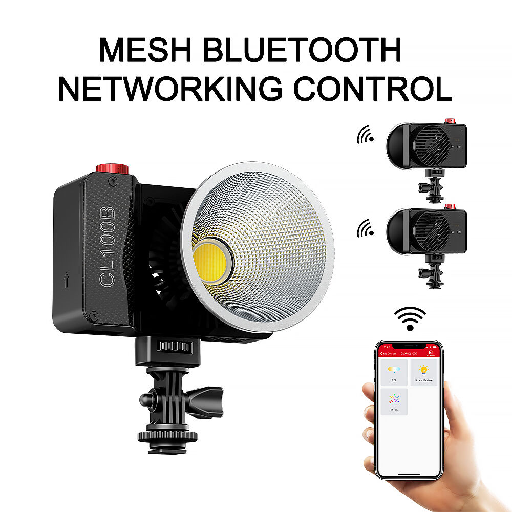 GVM CL100B - Monoluz LED Bicol - Photography Lighting App reseña y precio