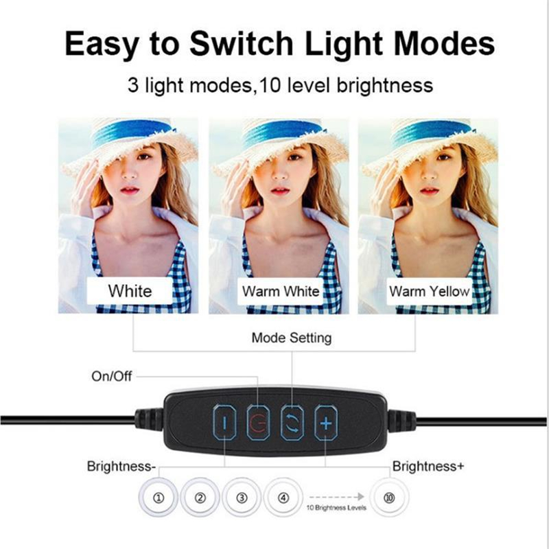 Anillo de luz Led regulable, l - Photography Lighting Lamp reseña y precio
