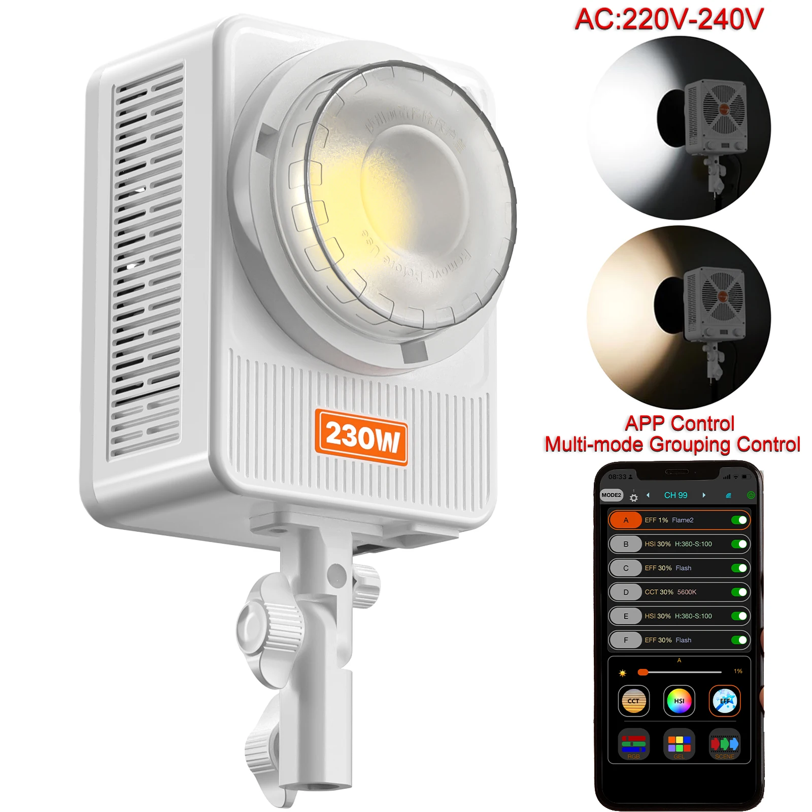 Luz LED para estudio fotográfi - Photography Lighting App reseña y precio