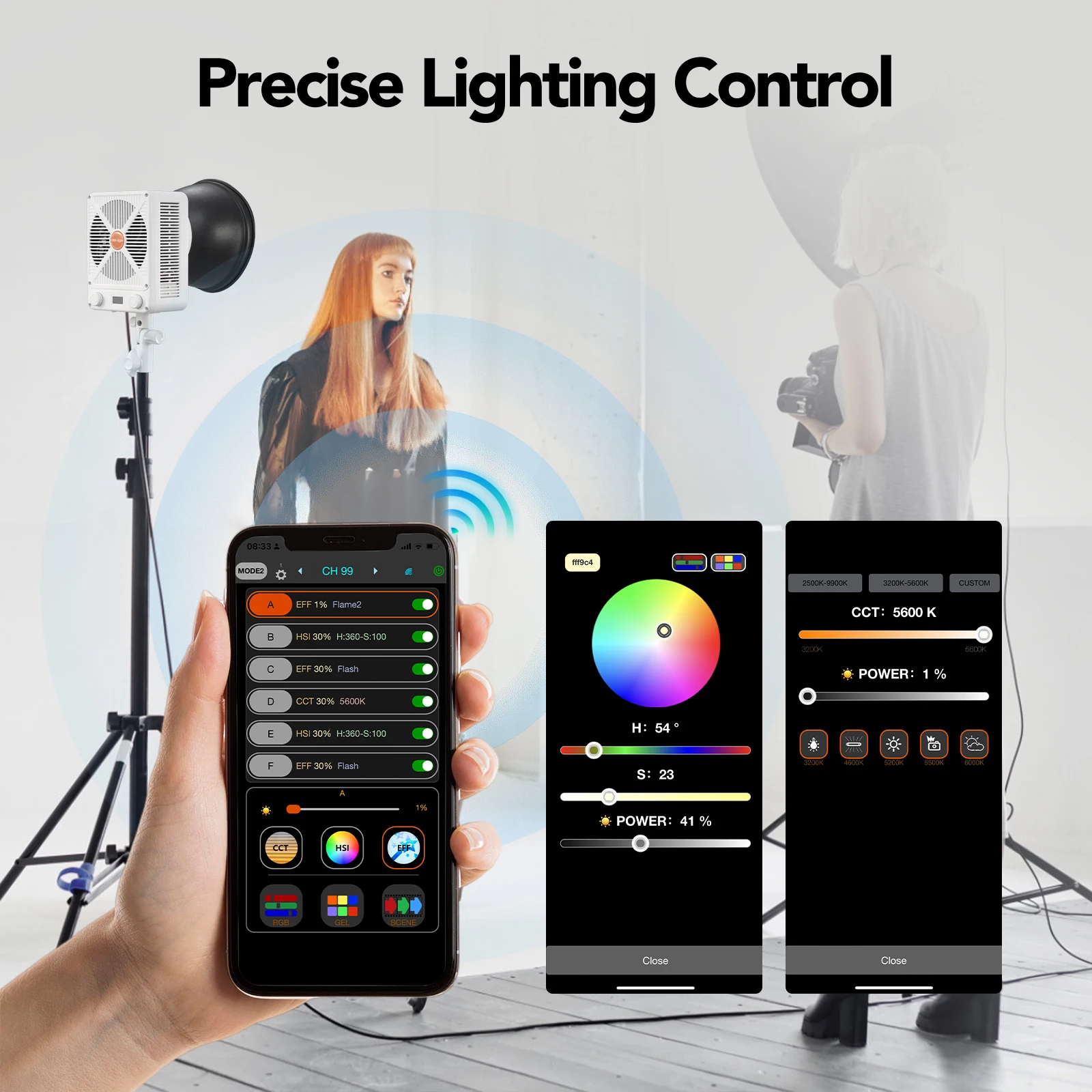 Luz LED para estudio fotográfi - Photography Lighting App reseña y precio