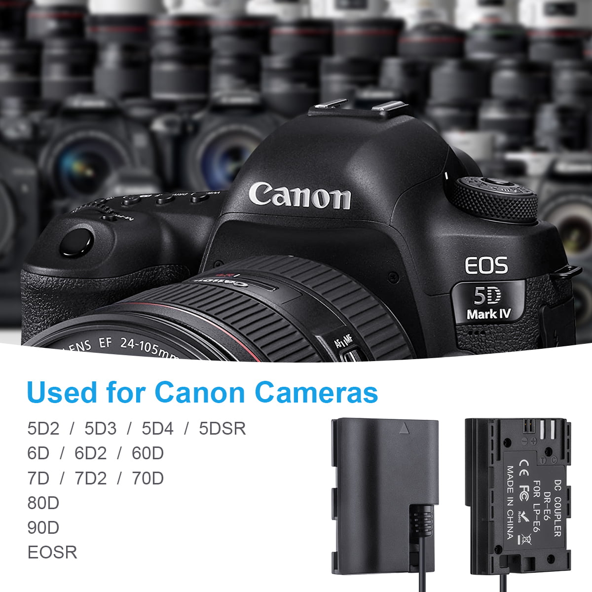 Batería simulada FOMITO LPE6 D - V Mount Battery reseña y precio