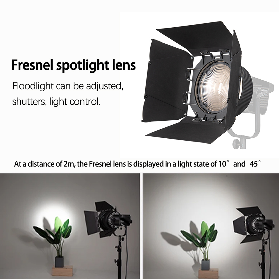 Lente Fresnel Nanlite FL-20G c - Photography Lighting Tools reseña y precio
