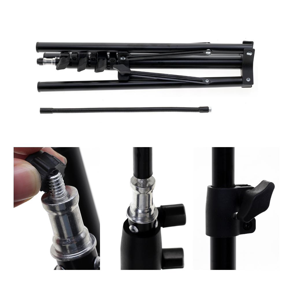 Trípode de Metal ajustable par - Stand Lighting Photography reseña y precio