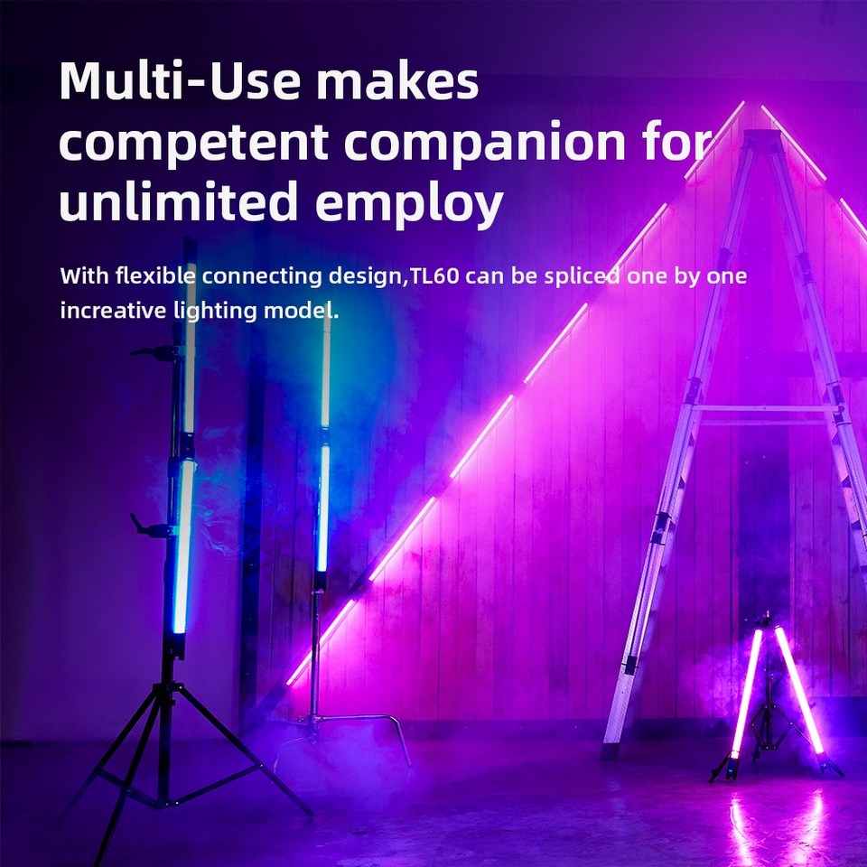 Godox TL60 RGB Palo de luz de  - Photography Lighting App reseña y precio