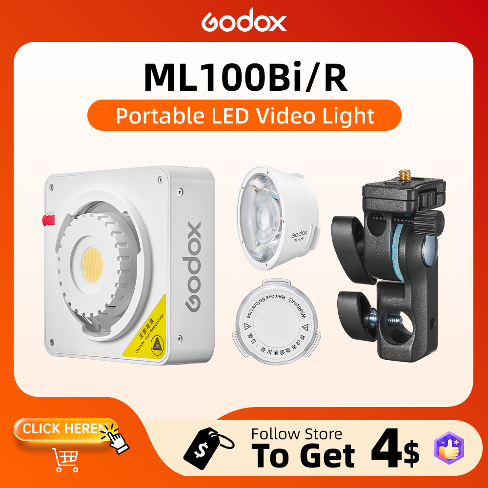 Godox ML100BI - Luz de Video L - Photography Lighting App reseña y precio