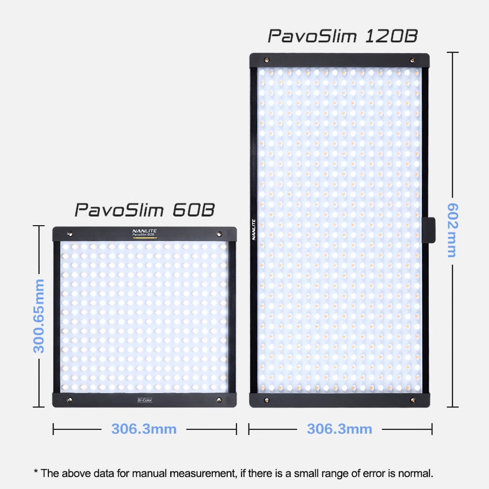 Nanlite PavoSlim 120B Panel de - Photography Lighting App reseña y precio
