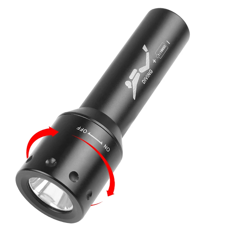 Nueva Linterna de Buceo LED T6 - Photography Lighting Lamp reseña y precio