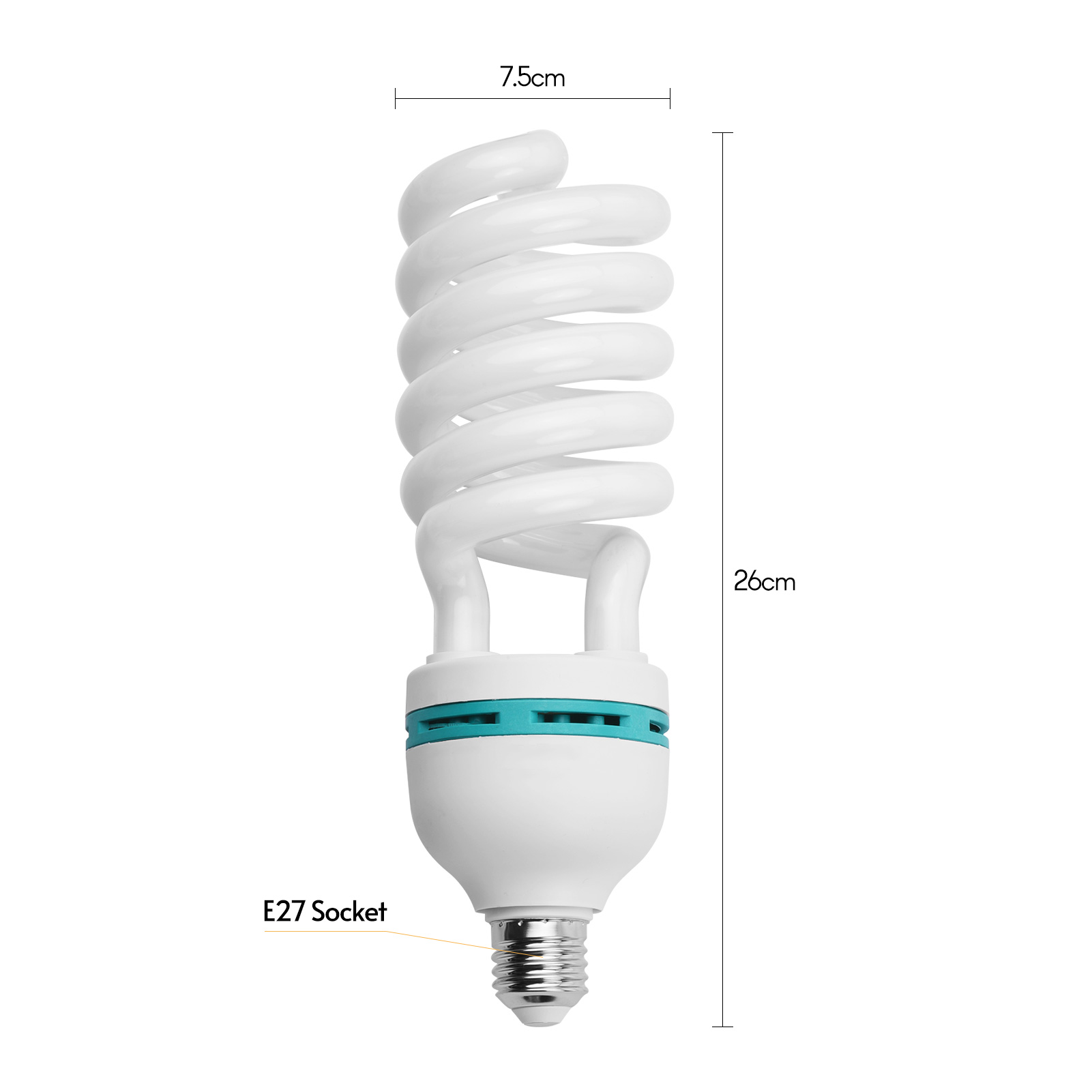 Andoer-bombilla fluorescente e - Photography Lighting Tools reseña y precio